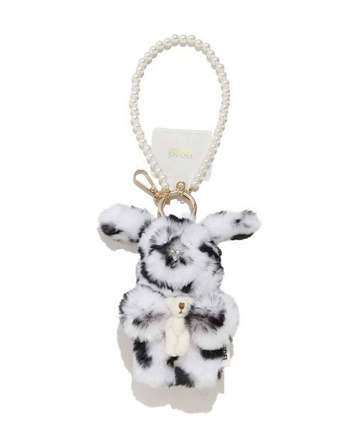 SNIDEL(スナイデル)の「モッフィーハグフレンドチャーム(キーケース/キーアクセサリー・レディース・アイボリー/ブラック/グレイッシュベージュ/レッド/ブラウン・F)」の11枚目の写真