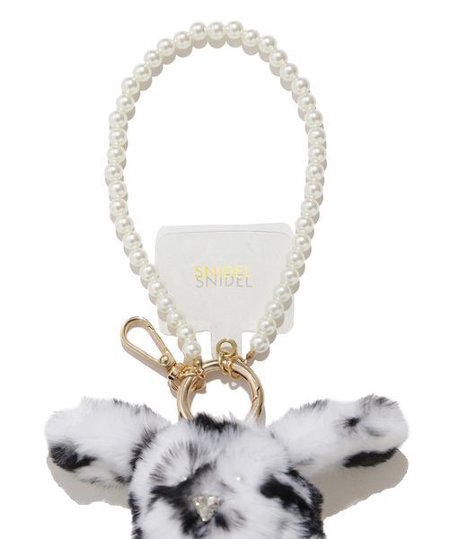 SNIDEL(スナイデル)の「モッフィーハグフレンドチャーム(キーケース/キーアクセサリー・レディース・アイボリー/ブラック/グレイッシュベージュ/レッド/ブラウン・F)」の14枚目の写真