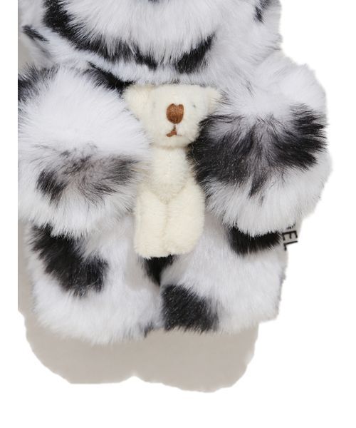 SNIDEL(スナイデル)の「モッフィーハグフレンドチャーム(キーケース/キーアクセサリー・レディース・アイボリー/ブラック/グレイッシュベージュ/レッド/ブラウン・F)」の16枚目の写真