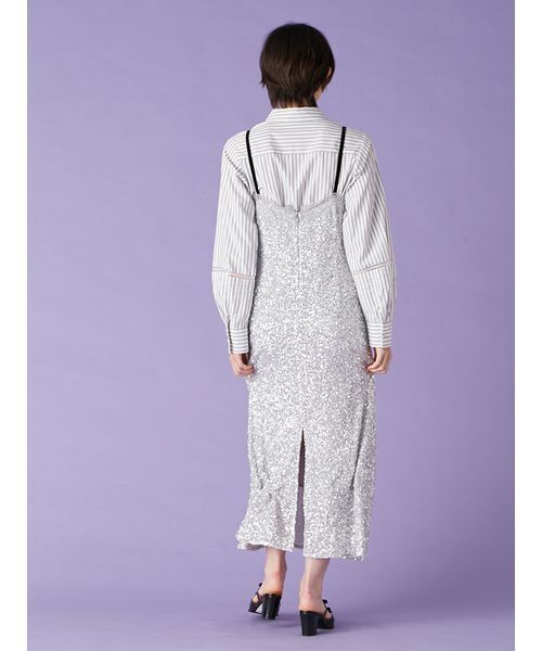 美品✨Lily Brown ビジューリボンストラップミュール LILY BROWN｜[L.B CANDY STOCK]ビジューリボンストラップミュール