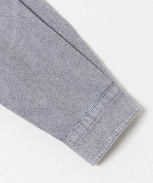 ITEMS URBANRESEARCH(アイテムズ アーバンリサーチ)の「ケミカルウォッシュオックスレギュラーカラーシャツ(シャツ/ブラウス・メンズ・ブラック/ブルー・MEDIUM/LARGE)」の16枚目の写真