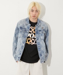 BOY LONDON（ボーイロンドン）の「【BOY LONDON】JACQUARD LOOSE FIT DENIM JACKET（デニムジャケット）」