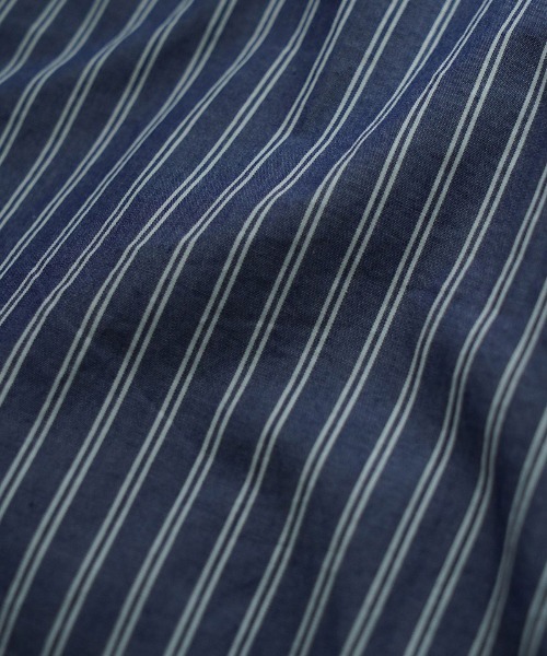 EGO TRIPPING（エゴトリッピング）の「ms6309-DOUBLESHIRT レイヤードシャツ(616602)（シャツ/ブラウス・メンズ・ブラック系その他/サックスブルー/ネイビー・48/46）」の6枚目の写真