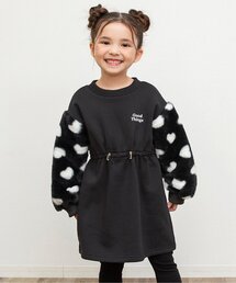 BREEZE | 【ジュニア対応】袖ボアワンピース(ワンピース)