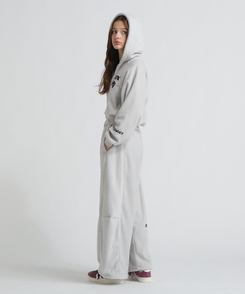 MOUSSY（マウジー）の「《AVIREX×MOUSSY》FLEECE PANTS（その他パンツ・レディース・ブラック/グレー/レッド・F）」の18枚目の写真