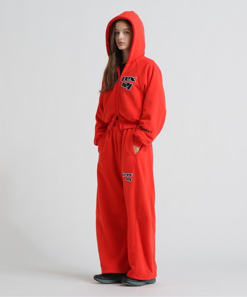 MOUSSY（マウジー）の「《AVIREX×MOUSSY》FLEECE PANTS（その他パンツ・レディース・ブラック/グレー/レッド・F）」の21枚目の写真