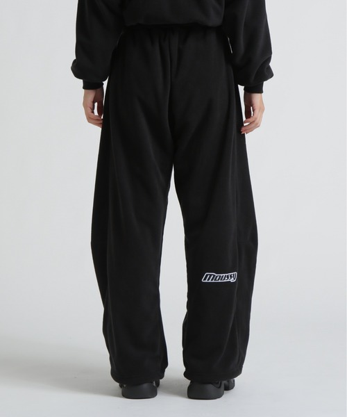 MOUSSY（マウジー）の「《AVIREX×MOUSSY》FLEECE PANTS（その他パンツ・レディース・ブラック/グレー/レッド・F）」の10枚目の写真