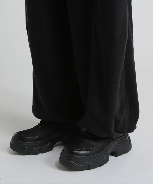 MOUSSY（マウジー）の「《AVIREX×MOUSSY》FLEECE PANTS（その他パンツ・レディース・ブラック/グレー/レッド・F）」の14枚目の写真