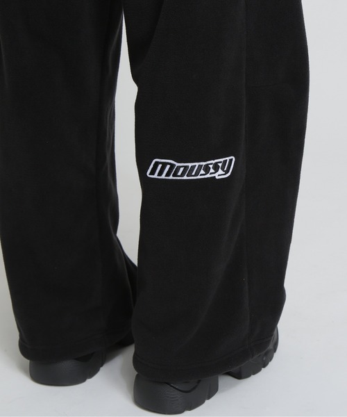 MOUSSY（マウジー）の「《AVIREX×MOUSSY》FLEECE PANTS（その他パンツ・レディース・ブラック/グレー/レッド・F）」の15枚目の写真