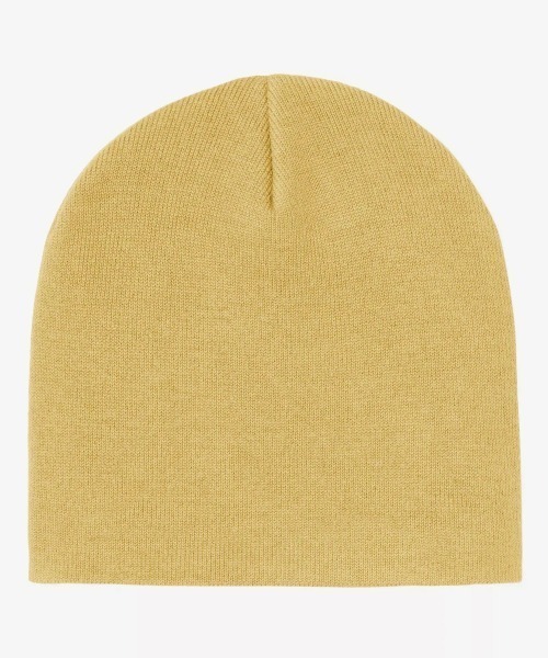 Carhartt WIP（カーハートダブリューアイピー）の「Carhartt WIP HELIX BEANIE（カーハートワークインプログレス ヘリックス ビーニー）（ニットキャップ/ビーニー・メンズ・ブラック系/イエロー系/グリーン系/パープル系・ONE SIZE）」の8枚目の写真