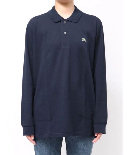 Ungrid(アングリッド)の「【Ca】LACOSTE オリジナルフィット 長袖(Tシャツ/カットソー・レディース・レッド/ピンク/ネイビー・FREE)」の8枚目の写真