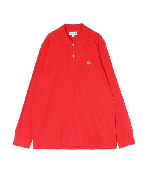 Ungrid(アングリッド)の「【Ca】LACOSTE オリジナルフィット 長袖(Tシャツ/カットソー・レディース・レッド/ピンク/ネイビー・FREE)」の4枚目の写真