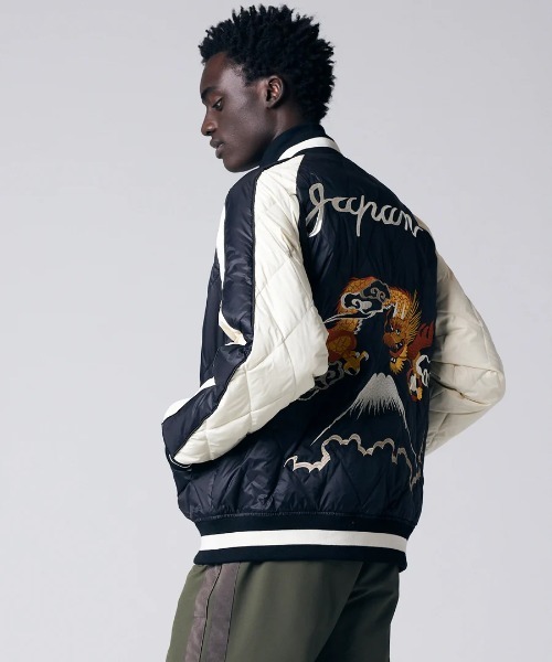 taion リバーシブル　スカジャン TAION/タイオン リバーシブル 800FP 2WAY ダウンスカジャン