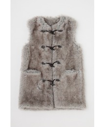 HAVELESS（ハブレス）の「LILY DUFFLE FAUX ファーベスト（ベスト）」