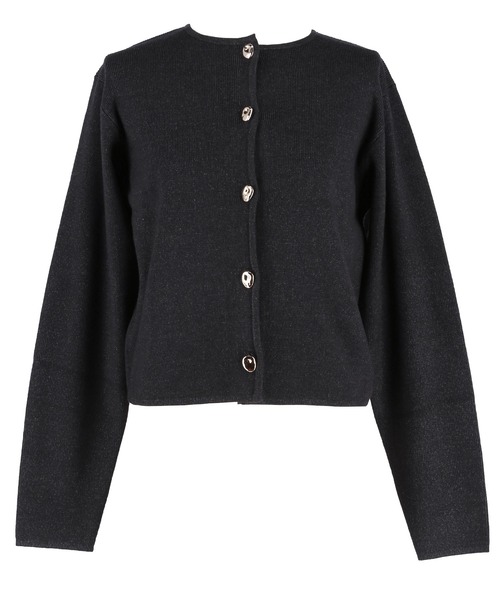 coca(coca)(コカ)の「金ボタンニットカーディガン(カーディガン/ボレロ・レディース・アイボリー/チャコール・L/M/S)」の20枚目の写真