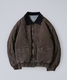 Corduroy Collar Tucked Duck Jacket / コーデュロイカラータックダックジャケット