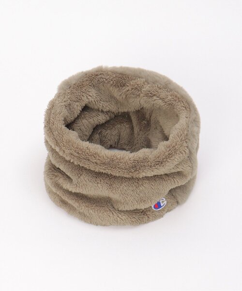 Champion(チャンピオン)の「Champion 2フェイスネックウォーマー(マフラー・メンズ・アイボリー/グレイッシュベージュ/チャコール/ダークブラウン・FREE)」の16枚目の写真