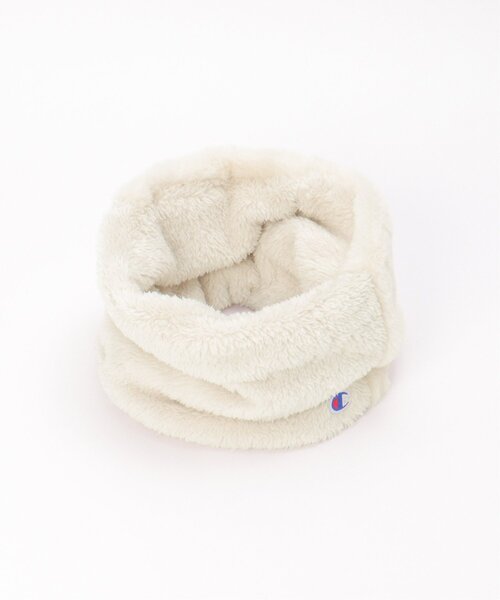 Champion(チャンピオン)の「Champion 2フェイスネックウォーマー(マフラー・メンズ・アイボリー/グレイッシュベージュ/チャコール/ダークブラウン・FREE)」の15枚目の写真