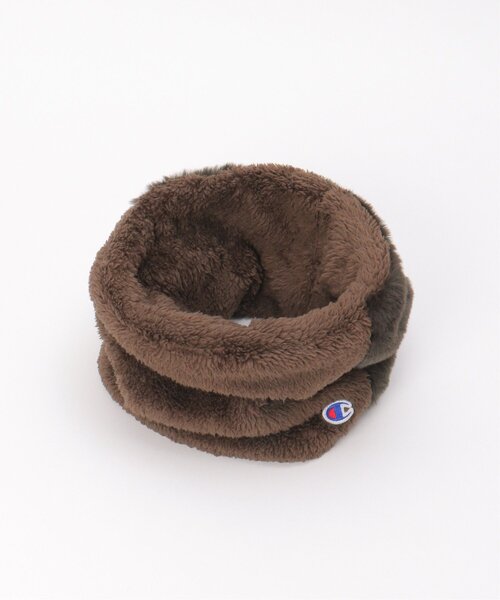 Champion(チャンピオン)の「Champion 2フェイスネックウォーマー(マフラー・メンズ・アイボリー/グレイッシュベージュ/チャコール/ダークブラウン・FREE)」の14枚目の写真