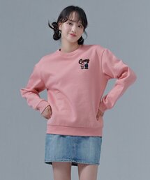 共用ブークルキャラクター裏起毛マンツーマンTシャツ-CFRU5123D0P
