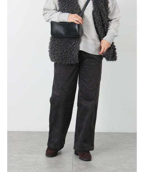 Lugnoncure(ルノンキュール)の「コーデュロイパンツ(その他パンツ・レディース・チャコールグレー/ベージュ/オフホワイト・M/L)」の12枚目の写真