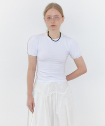 Basic Puff T-Shirts (White)