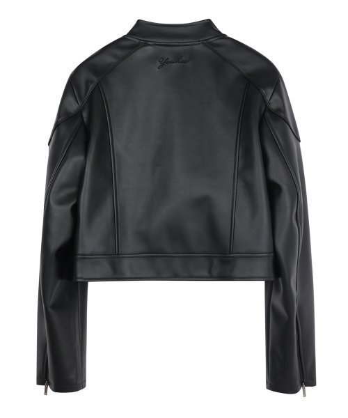 YOUHEE(ユヒ)の「BE MY YOUHEE BIKER JACKET BLACK(ライダースジャケット・レディース・その他・FREE)」の3枚目の写真