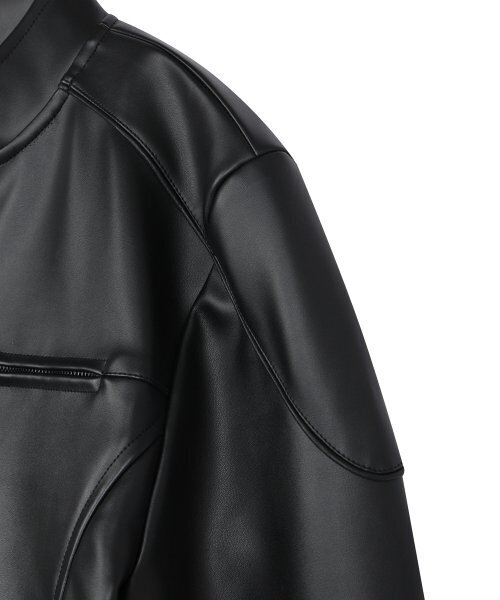 YOUHEE(ユヒ)の「BE MY YOUHEE BIKER JACKET BLACK(ライダースジャケット・レディース・その他・FREE)」の6枚目の写真