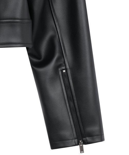 YOUHEE(ユヒ)の「BE MY YOUHEE BIKER JACKET BLACK(ライダースジャケット・レディース・その他・FREE)」の9枚目の写真