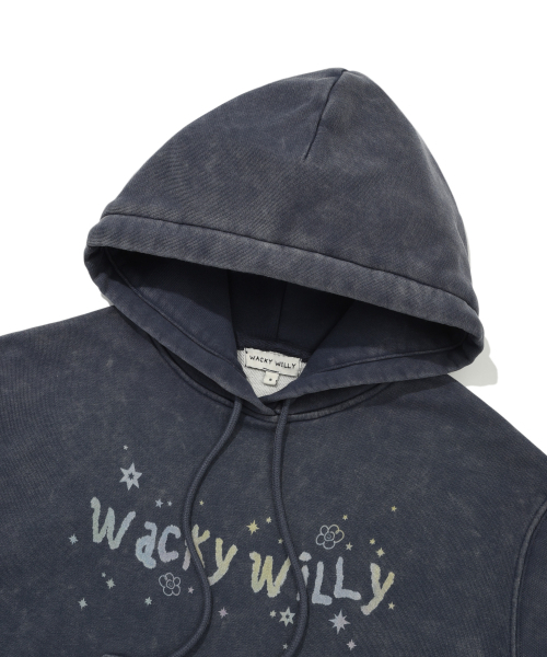 Wacky WiLLy(ワッキーウィリー)の「ウィメンズスノーウォッシンググラフィッククロップフードパーカー ネイビー(パーカー・レディース・その他・SMALL/MEDIUM/LARGE)」の4枚目の写真