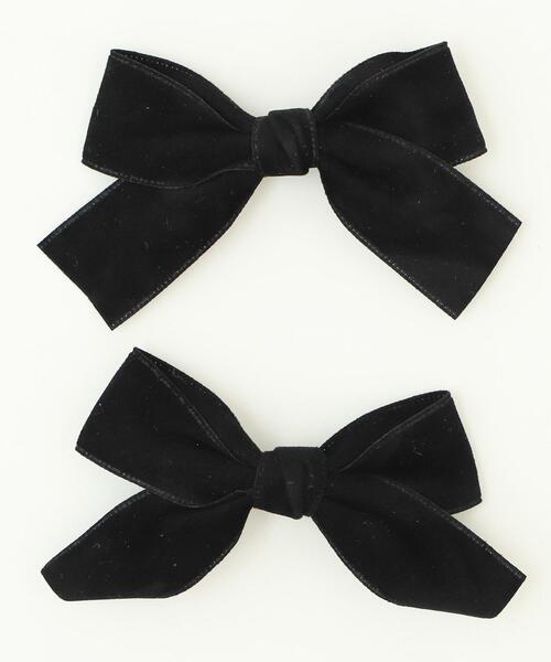 WEGO（ウィゴー）の「WEGO/ベロアBIGリボンクリップ（バレッタ/ヘアクリップ・レディース・ワイン/ブラック/ブラウン・FREE）」の11枚目の写真