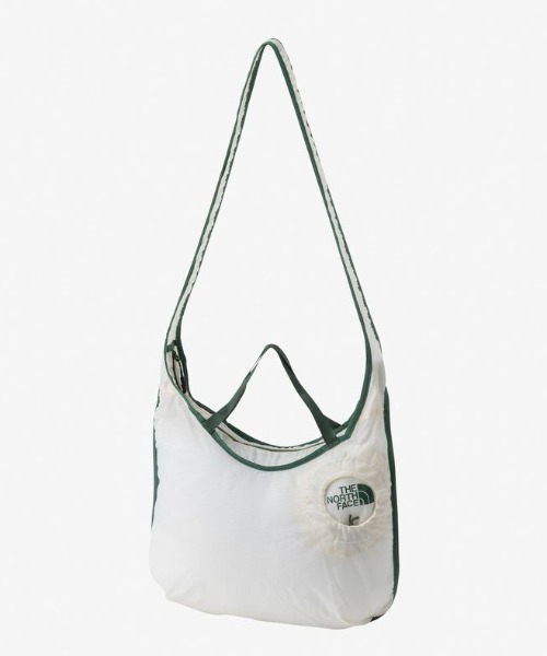 THE NORTH FACE(ザノースフェイス)の「THE NORTH FACE/ザ・ノース・フェイス エコバッグ アストラ M ショルダーバッグ 8L NM82504(エコバッグ/サブバッグ・メンズ・ホワイト×グリーン/ホワイト×レッド/ホワイト×ブラック・FREE)」の2枚目の写真