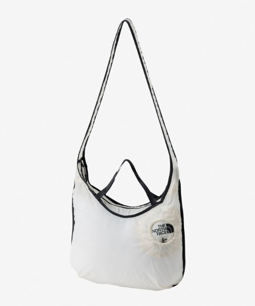 THE NORTH FACE(ザノースフェイス)の「THE NORTH FACE/ザ・ノース・フェイス エコバッグ アストラ M ショルダーバッグ 8L NM82504(エコバッグ/サブバッグ・メンズ・ホワイト×グリーン/ホワイト×レッド/ホワイト×ブラック・FREE)」の3枚目の写真