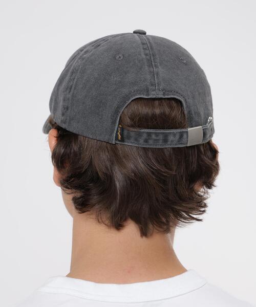 Alpha Industries(アルファインダストリーズ)の「Alpha Industries/アルファ インダストリーズ/BATTLE WASH CAP/バトルウォッシュ キャップ(キャップ・メンズ・ブラック・F)」の4枚目の写真