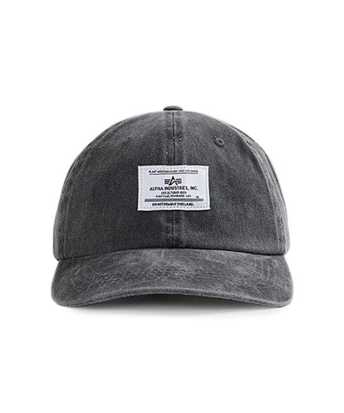 Alpha Industries(アルファインダストリーズ)の「Alpha Industries/アルファ インダストリーズ/BATTLE WASH CAP/バトルウォッシュ キャップ(キャップ・メンズ・ブラック・F)」の5枚目の写真