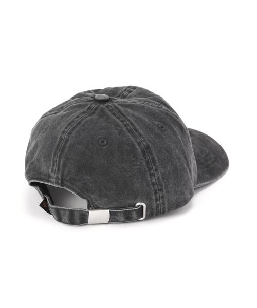 Alpha Industries(アルファインダストリーズ)の「Alpha Industries/アルファ インダストリーズ/BATTLE WASH CAP/バトルウォッシュ キャップ(キャップ・メンズ・ブラック・F)」の7枚目の写真