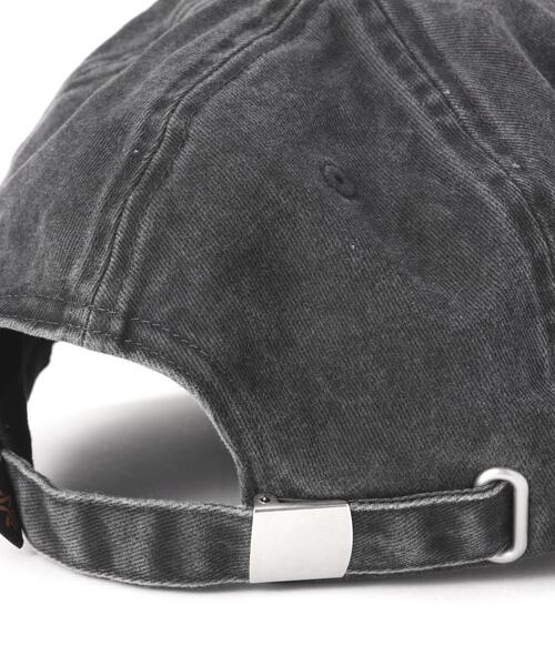 Alpha Industries(アルファインダストリーズ)の「Alpha Industries/アルファ インダストリーズ/BATTLE WASH CAP/バトルウォッシュ キャップ(キャップ・メンズ・ブラック・F)」の13枚目の写真