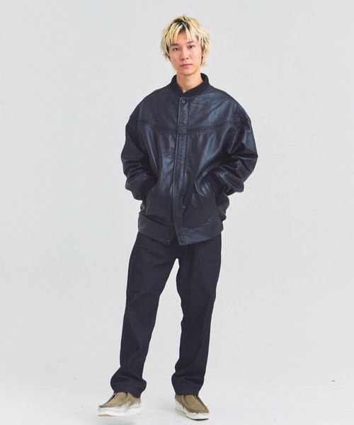 TOWNCRAFT（タウンクラフト）の「Town craft leather derby jacket（その他アウター・メンズ・ブラック・M/L）」の11枚目の写真