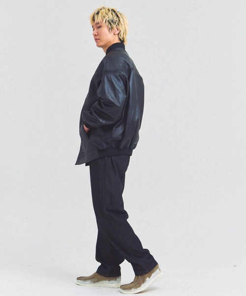 TOWNCRAFT（タウンクラフト）の「Town craft leather derby jacket（その他アウター・メンズ・ブラック・M/L）」の14枚目の写真