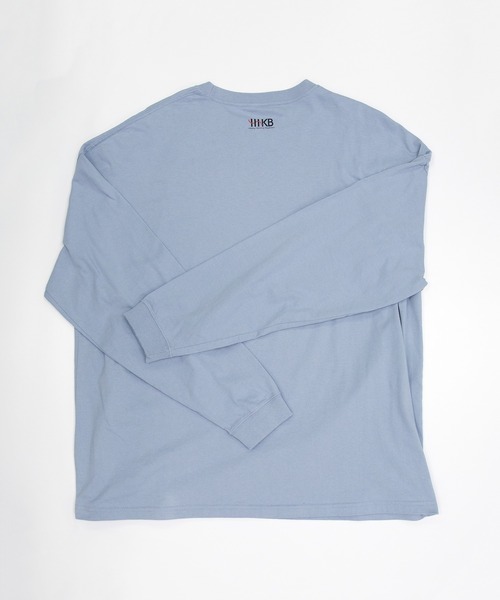 ZOZOMESSE(ゾゾメッセ)の「【HHKB × ZOZOTOWN】HAPPY TIME LONG SLEEVE TEE(Tシャツ/カットソー・メンズ・ブルー/ホワイト・S/M/L/XL)」の8枚目の写真