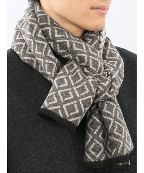 タカキュー（TAKA−Q）/【ハンドウォッシャブル】bugatti×V．FRAAS 四者混マフラー セール】【ハンドウォッシャブル】bugatti×V.FRAAS 四者混マフラー