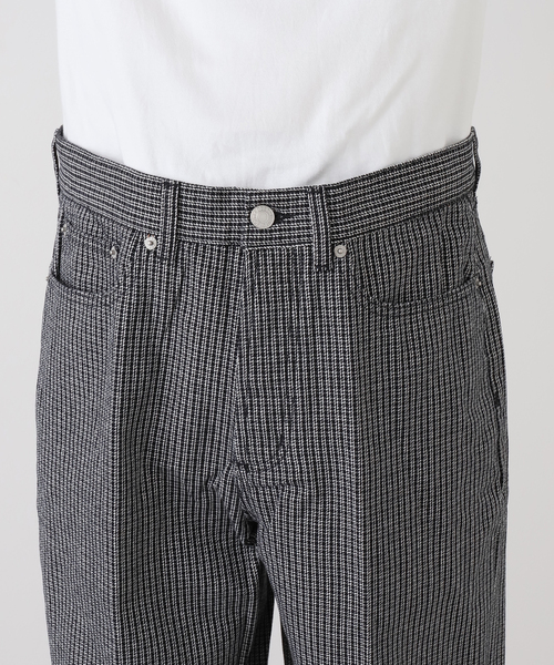OBEY（オベイ）の「【OBEY / オベイ】CLASSIC BAGGY PLAID DENIM 142010114（スラックス・レディース・ブラック・30/31）」の7枚目の写真