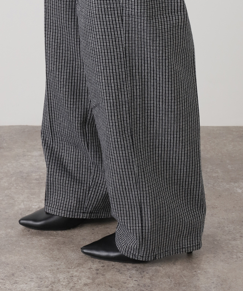 OBEY（オベイ）の「【OBEY / オベイ】CLASSIC BAGGY PLAID DENIM 142010114（スラックス・レディース・ブラック・30/31）」の10枚目の写真