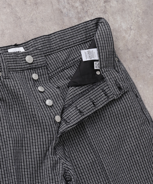 OBEY（オベイ）の「【OBEY / オベイ】CLASSIC BAGGY PLAID DENIM 142010114（スラックス・レディース・ブラック・30/31）」の11枚目の写真
