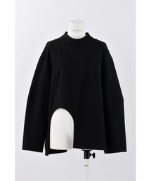 ENFOLD | ダブルクロス サークルヘムプルオーバー(Tシャツ/カットソー)