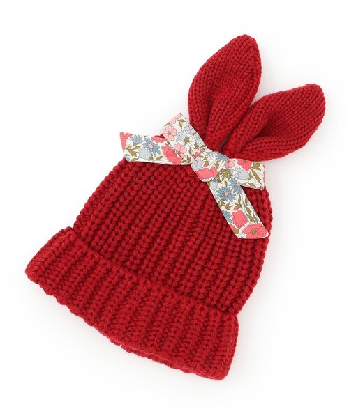 セール】ウサ耳ニット帽子（ニットキャップ/ビーニー）｜sense of