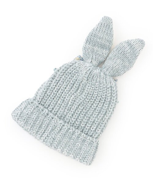 セール】ウサ耳ニット帽子（ニットキャップ/ビーニー）｜sense of