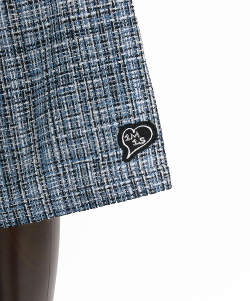 1minute 1second(ワンミニットワンセカンド)の「mhs2457-summer tweed open collar shirt オープンカラーシャツ(1M26H130)(シャツ/ブラウス・メンズ・グレー系その他/ブラック系その他/ブルー系その他・S/M/L/XL)」の22枚目の写真