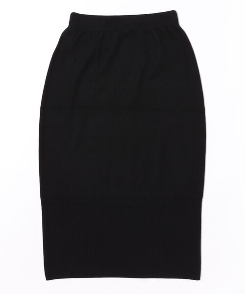 Q（キュー）の「アンダーメッシュタイトスカート（スカート・レディース・ブラック/ベージュ・MEDIUM）」の8枚目の写真