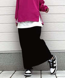 Q | アンダーメッシュタイトスカート(スカート)